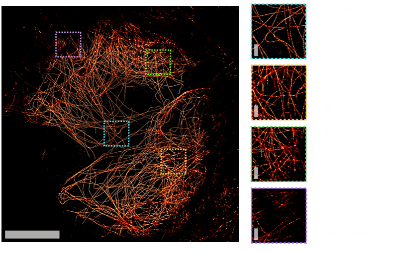 Flat-Field Super-Resolution Localization Microscopy with a Low